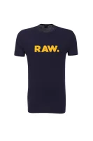 tėjiniai marškinėliai holorn G- Star Raw tamsiai mėlyna